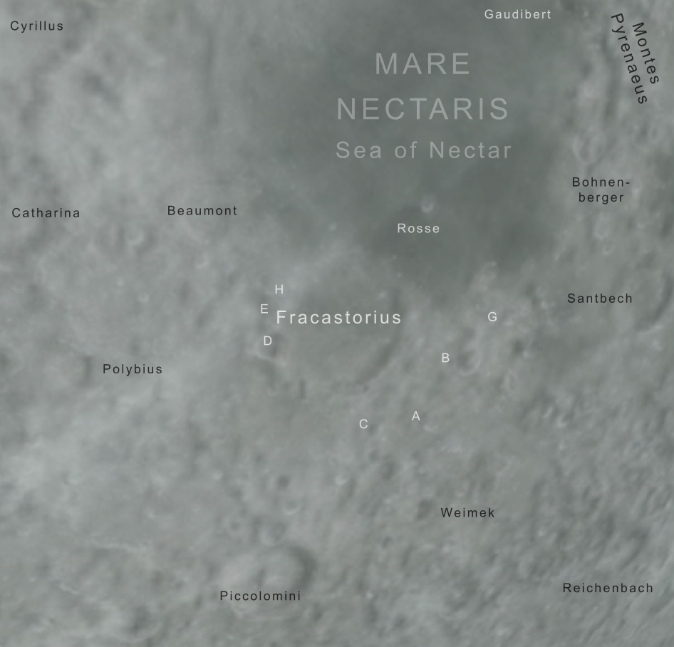 Map of Fracastorius