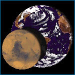 Size Comparison of Mars